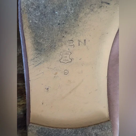 Dôen Pink Velvet Ballerina Flats 39/9/8.5 - Picture 8 of 9